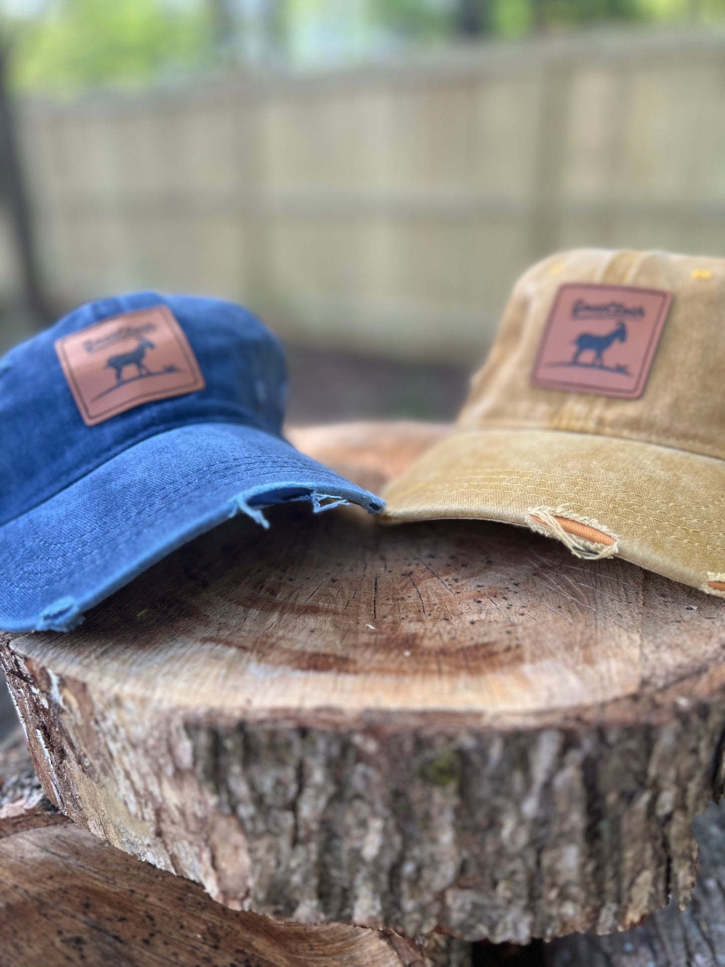 GoatCloth Distressed Dad Cap