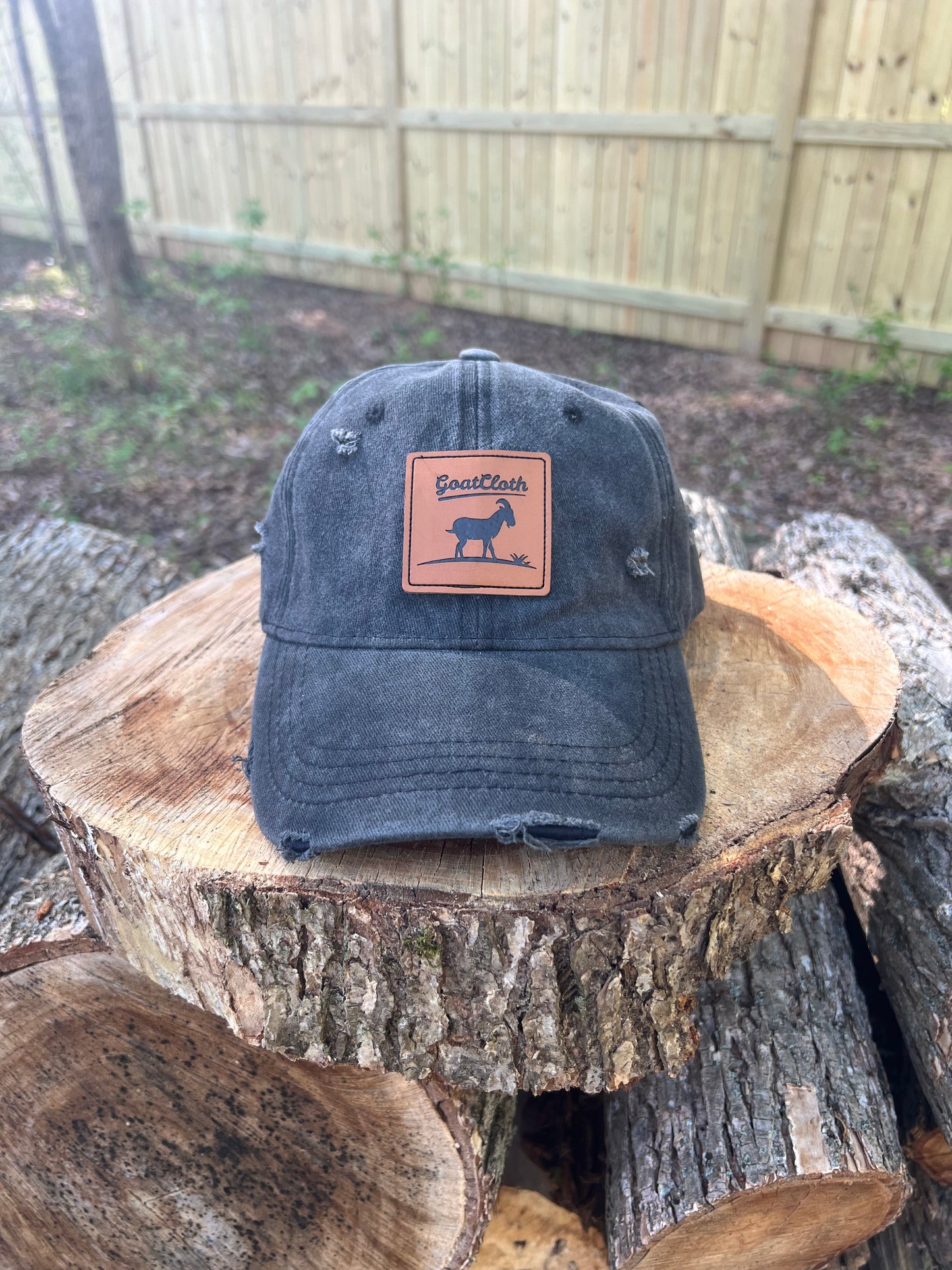 GoatCloth Distressed Dad Cap