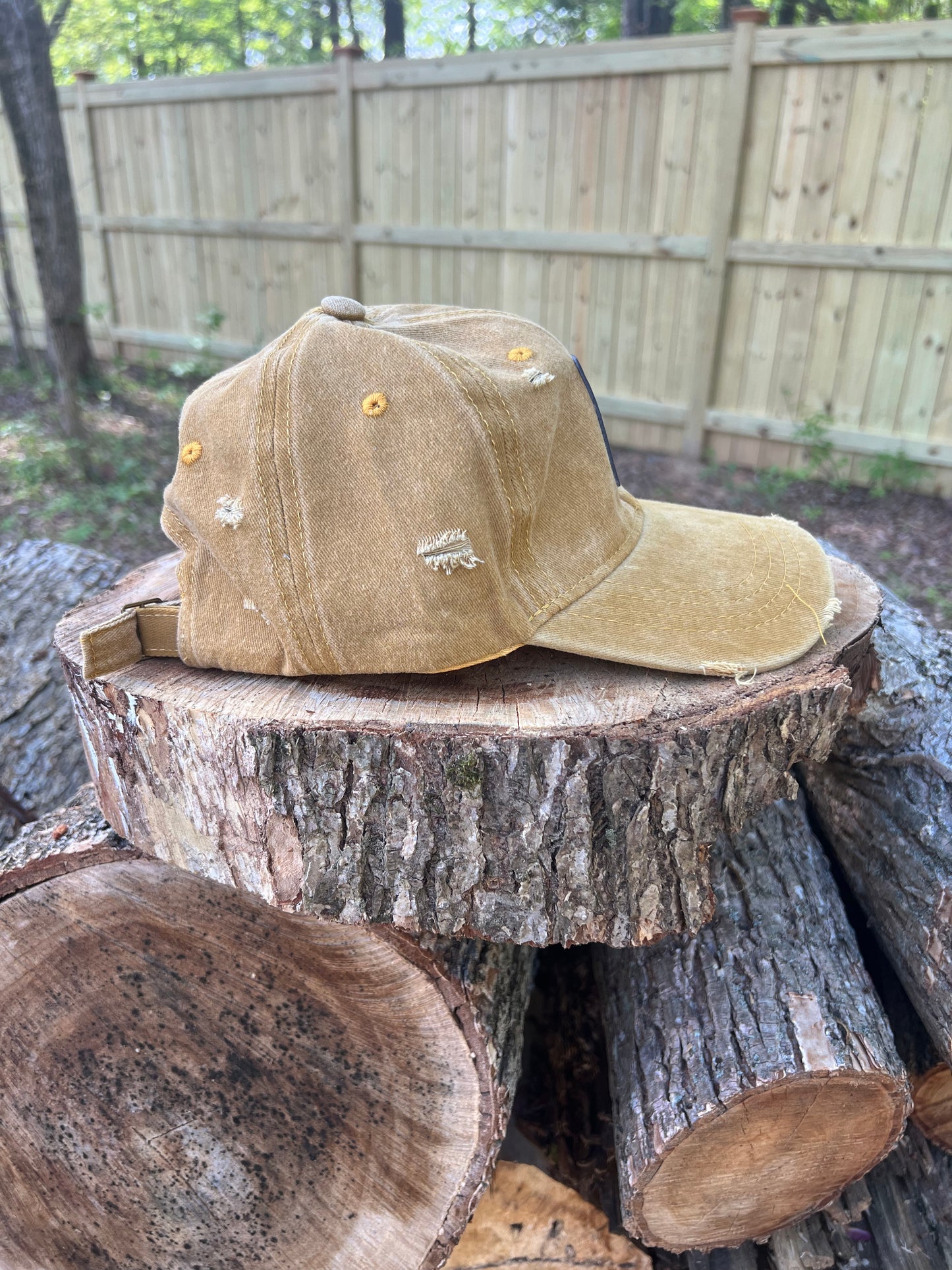 GoatCloth Distressed Dad Cap