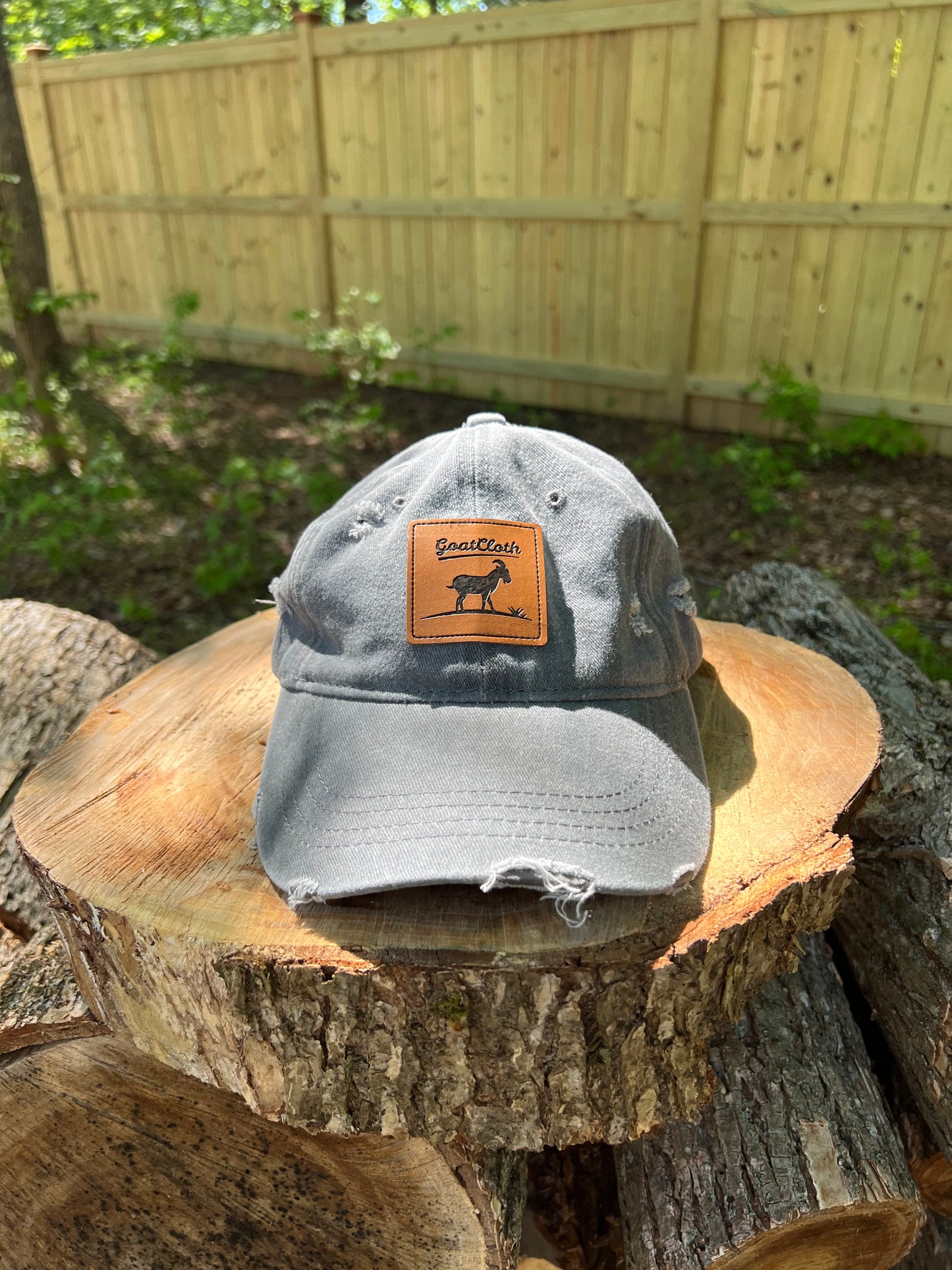 GoatCloth Distressed Dad Cap